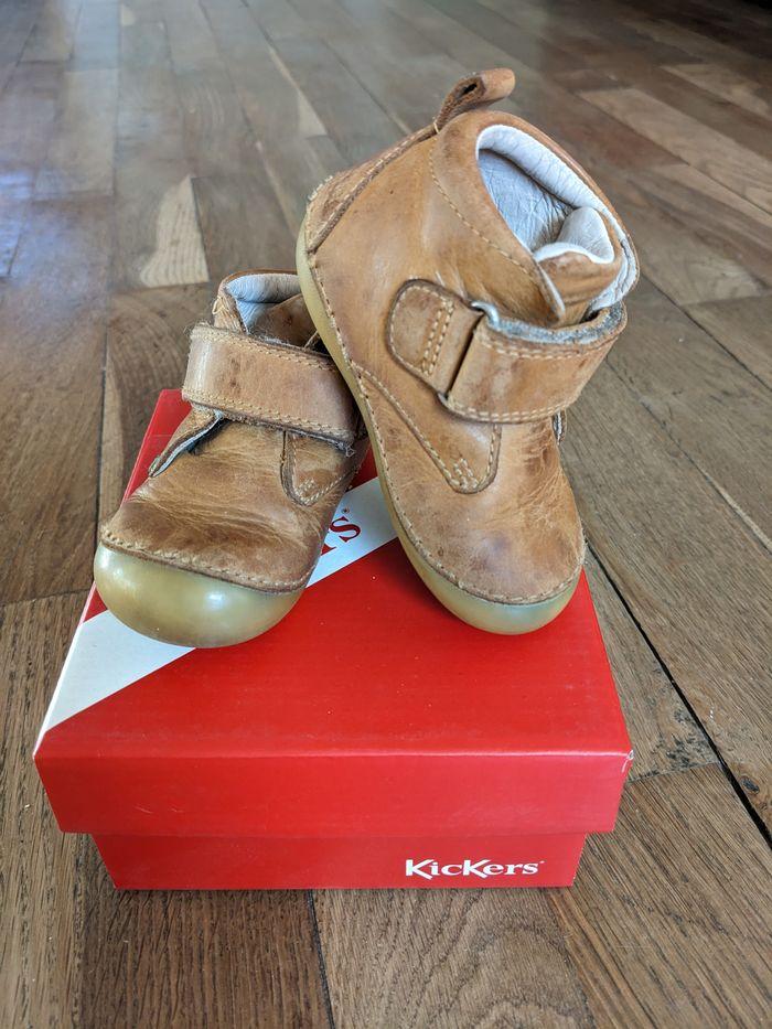 Bottines cuir Kickers - photo numéro 7