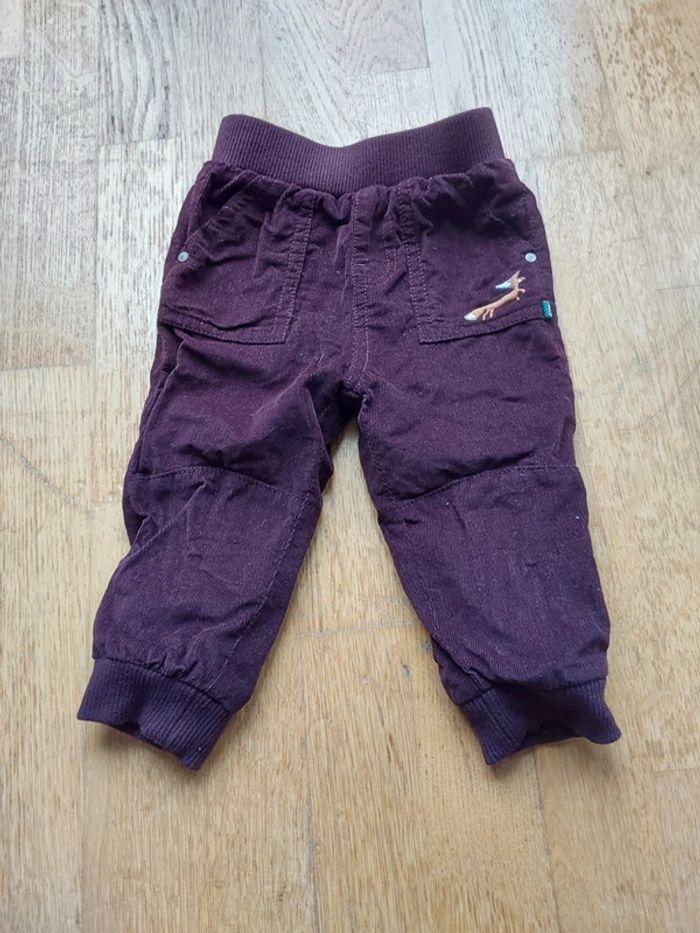 Pantalon velours doublé - photo numéro 1