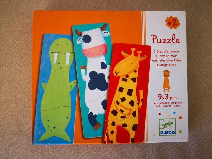 Puzzle Djeco drôles d'animaux - photo numéro 2