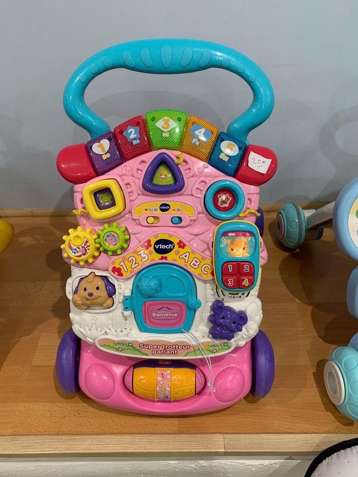 Porteur vtech 2 en 1 rose