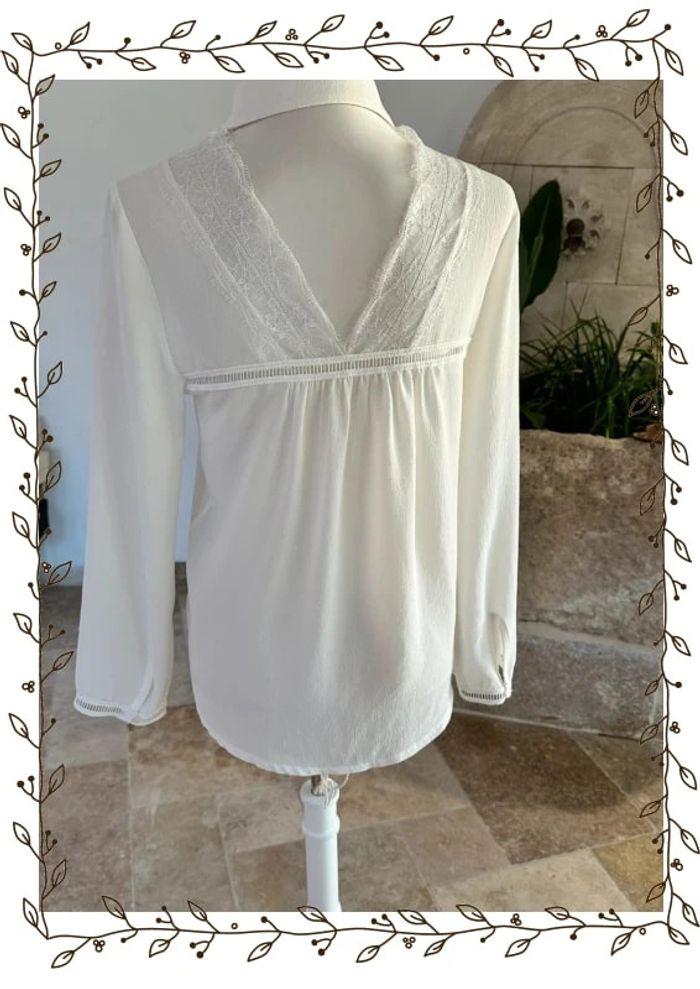 Blouse blanche dentelle Opullence - photo numéro 6