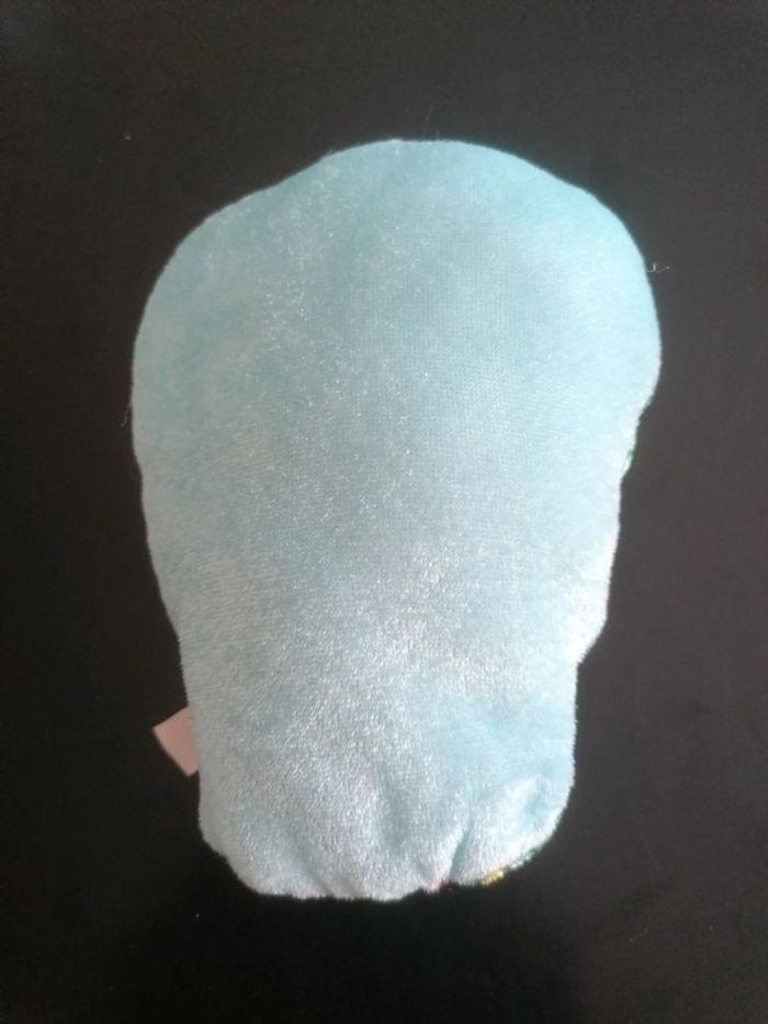 Peluche en forme de crâne bleu Mexique - photo numéro 3