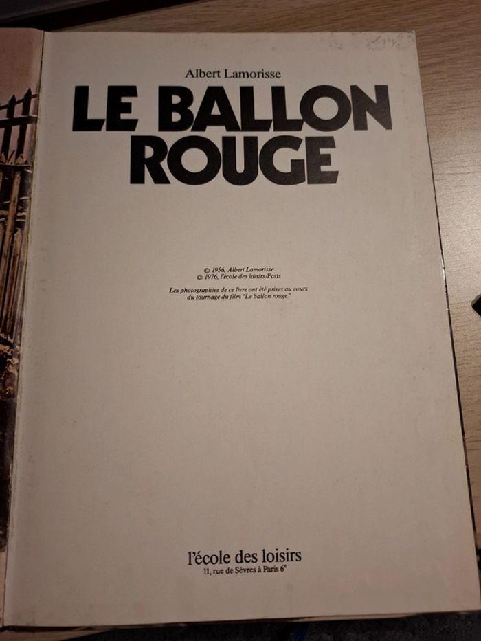 Le ballon rouge - photo numéro 3