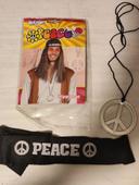 Accessoires déguisement hippie