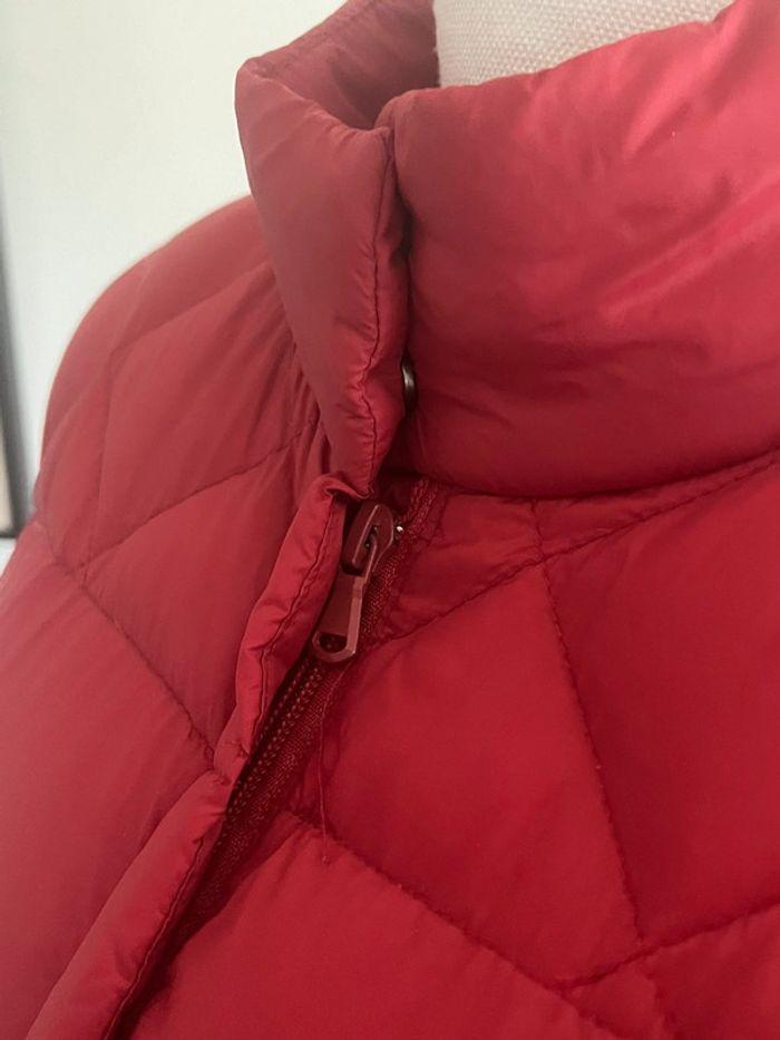 Veste Doudoune légère rouge en plumes et duvet taille 46 Grain de malice - photo numéro 4