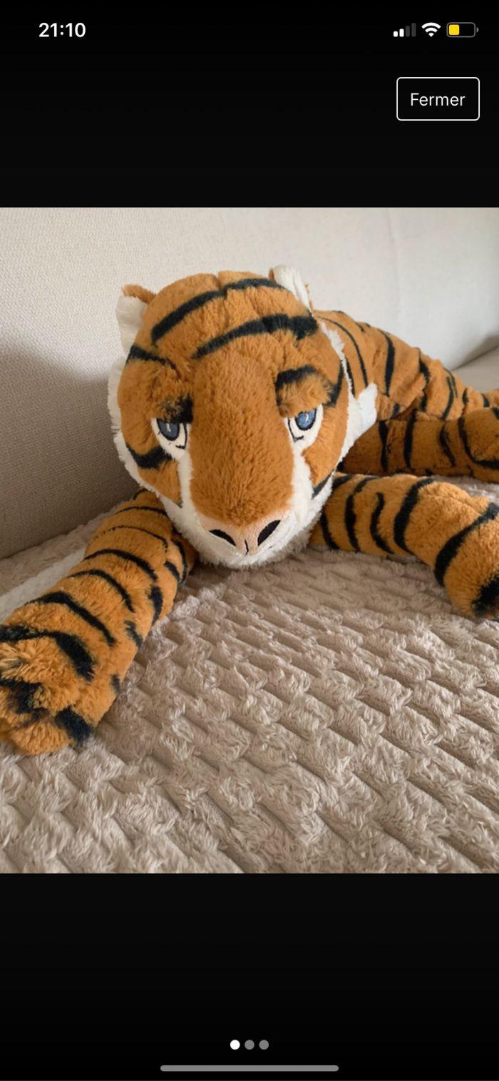 Grande Peluche tigre - photo numéro 1