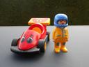 Playmobil 123 n°6718 Pilote / voiture de course