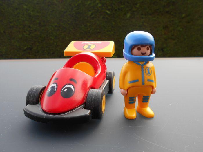 Playmobil 123 n°6718 Pilote / voiture de course - photo numéro 1