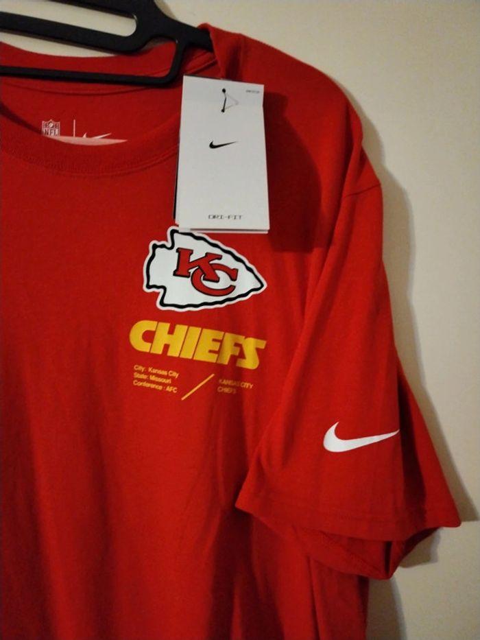 T-shirt NFL Nike L chiefs - photo numéro 2