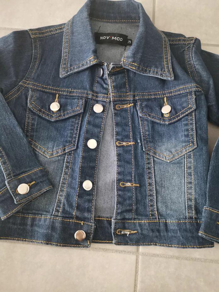 Veste en jean fille 3 ans - photo numéro 2