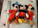 Ensemble de 3 peluche collector Mickey Disney .