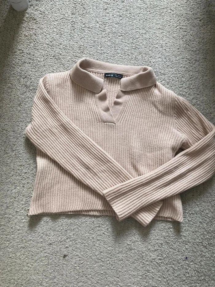 Pull beige shein - photo numéro 1