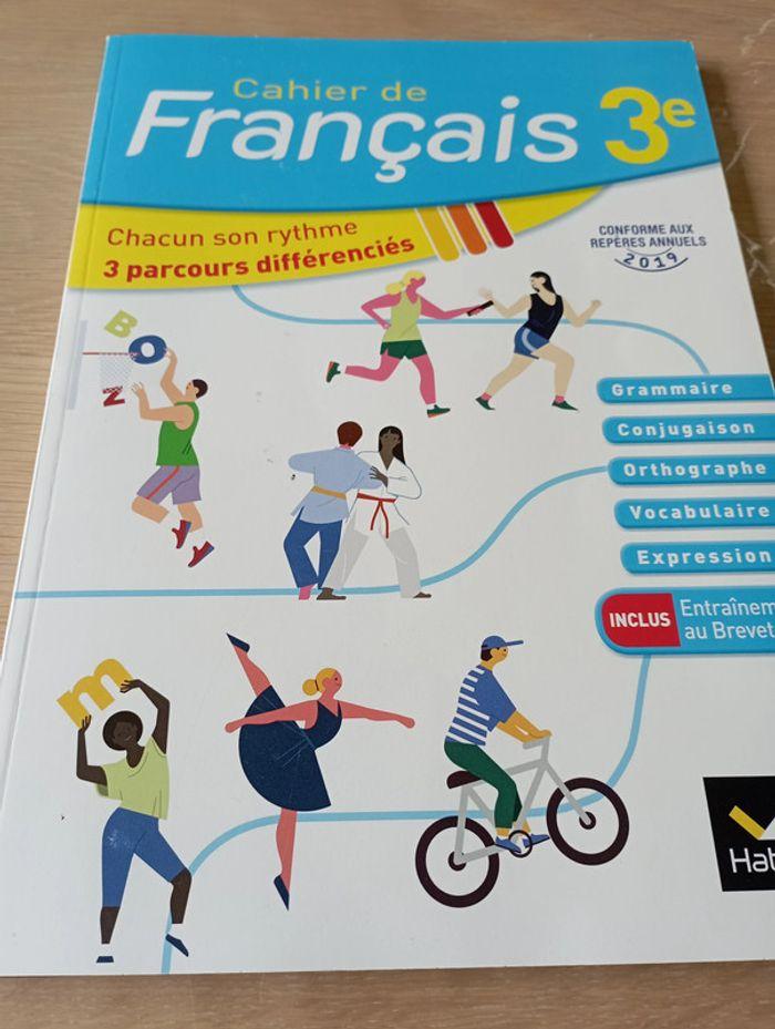 Cahier de français 3 ème - photo numéro 1