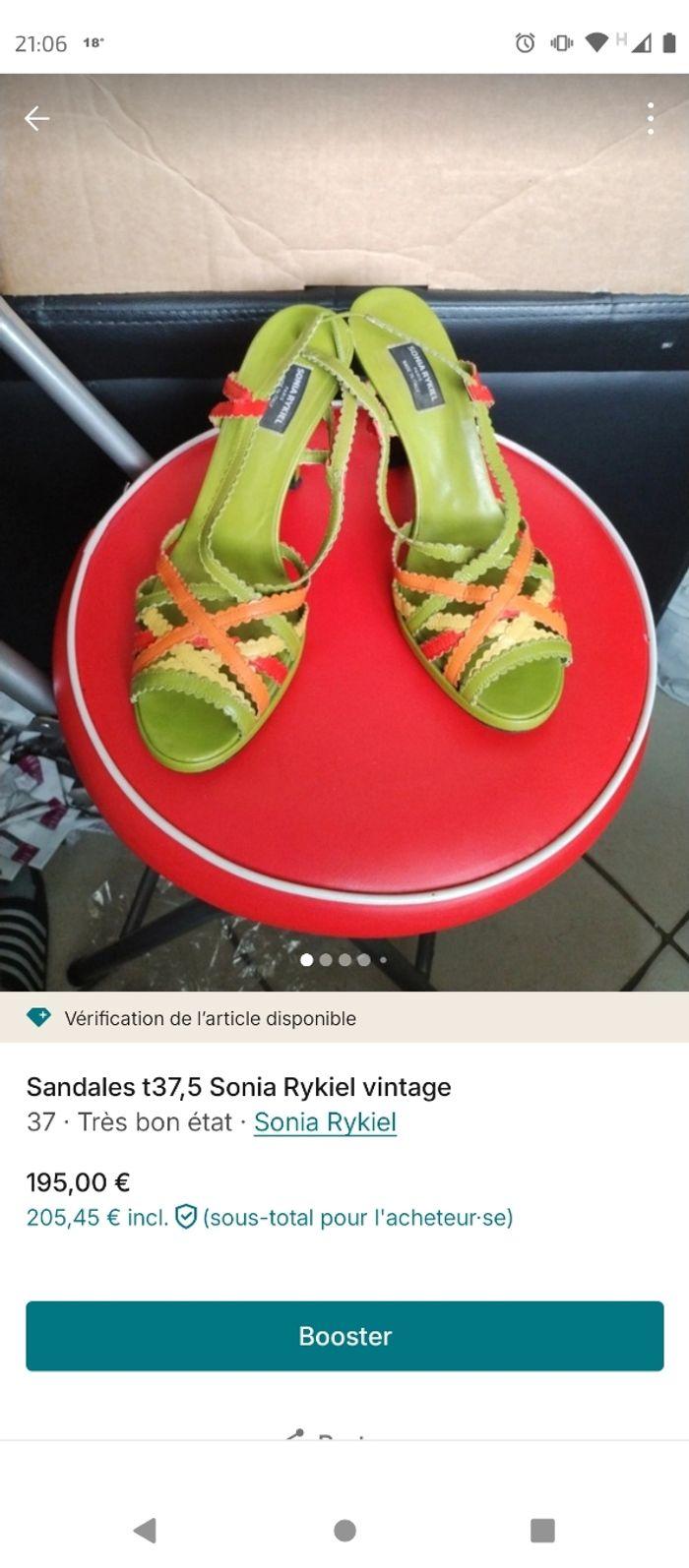 Sandales Sonia Rykiel