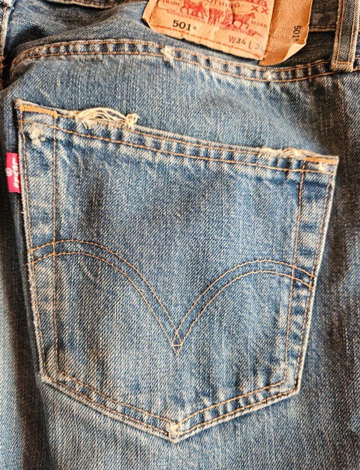 Jeans coupe droite Levi's unisexe - photo numéro 7