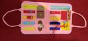 Valise montessori busy board