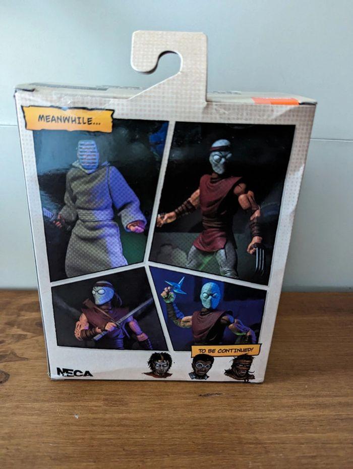 Figurine Neca TMNT foot ninja classic colors neuf scellé import - photo numéro 3