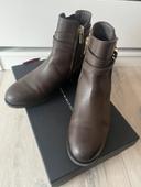 Bottines marrons