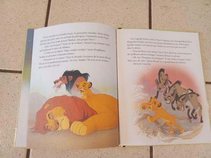 Livre Disney hachette le roi lion, mes livres d'or - photo numéro 3