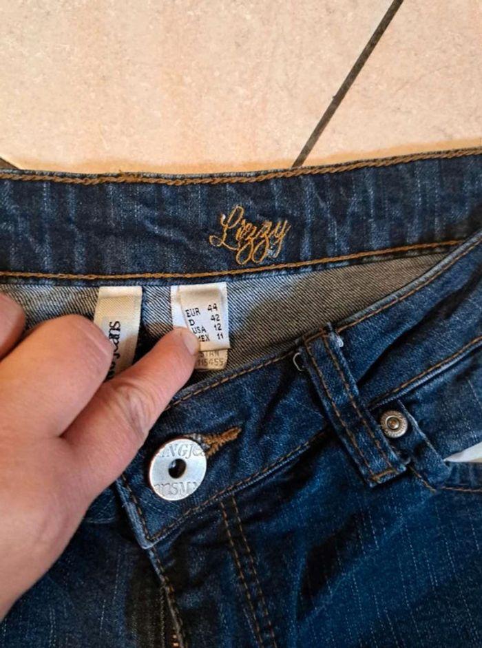 jeans  taille  basse  taille  44 - photo numéro 3