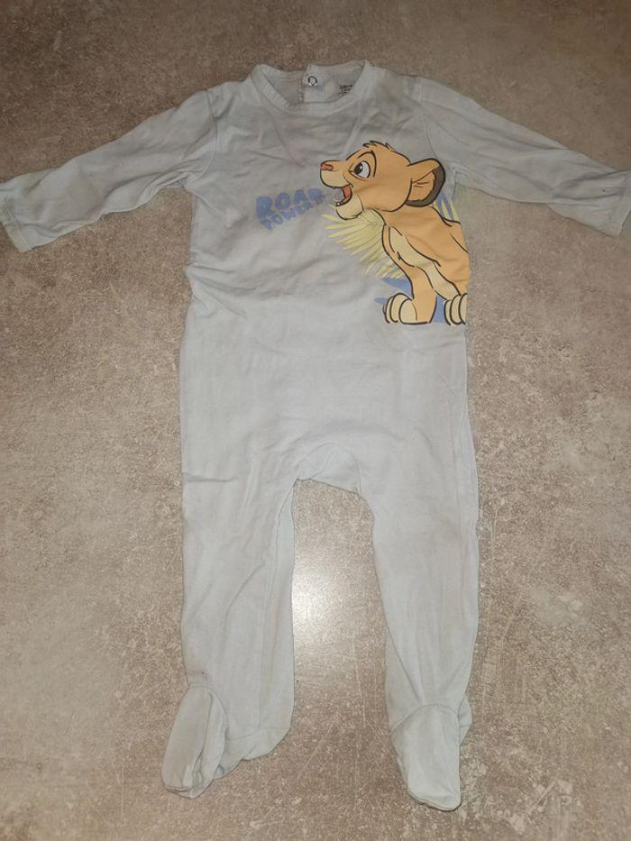 Pyjama léger Disney Simba 12 mois - photo numéro 1