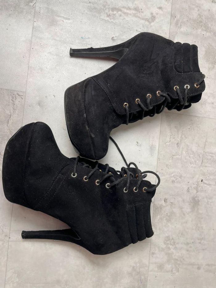 Bottines à lacets - photo numéro 3