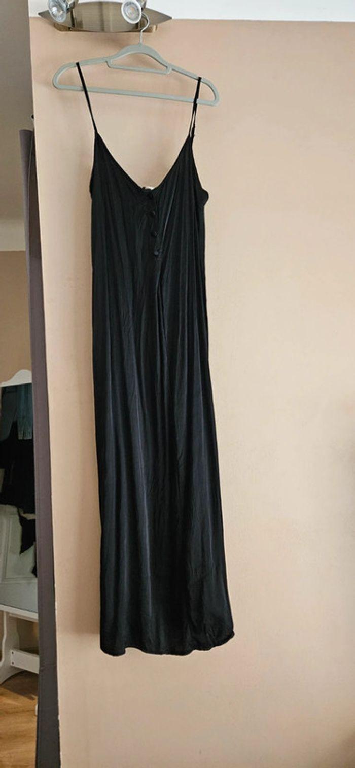 Sublime robe longue noire dixie - photo numéro 1