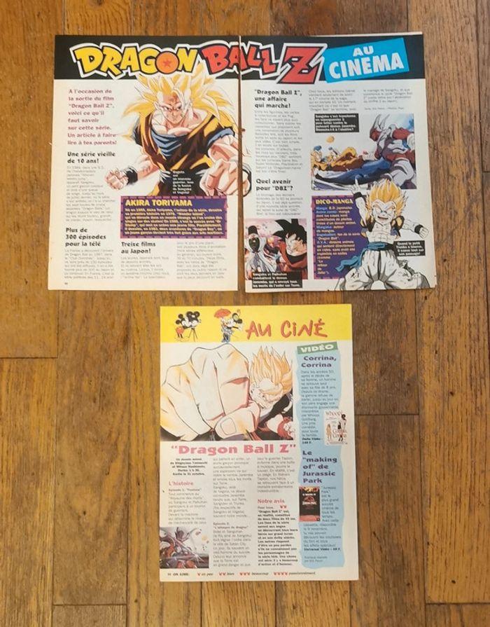 Article sortie film dragon Ball z 1995