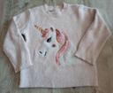 Pull licorne 4 ans