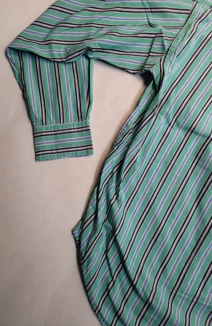 Chemise Ralph Lauren à rayures taille M enfant en excellent état - photo numéro 16