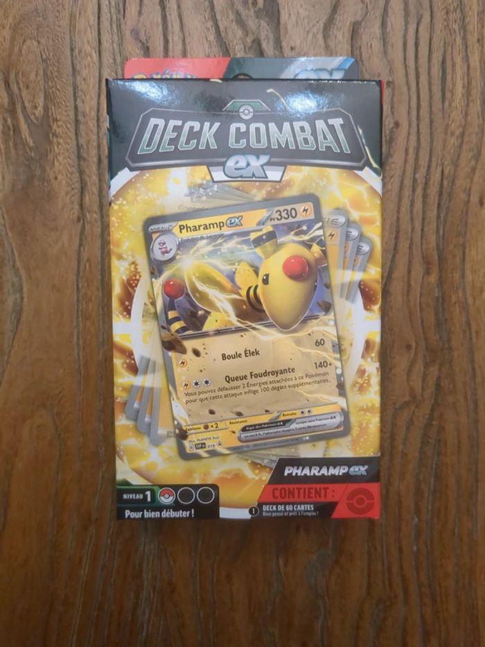 Deck Combat Pharamp Ex - Pokémon Écarlate & Violet - photo numéro 1