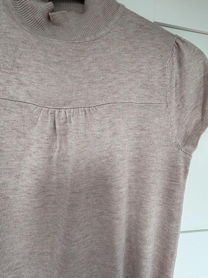 Robe pull courte beige T38/40 - photo numéro 2