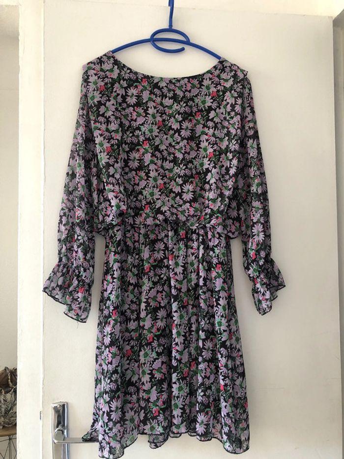 Robe à fleurs easy clothes taille unique tbe - photo numéro 1