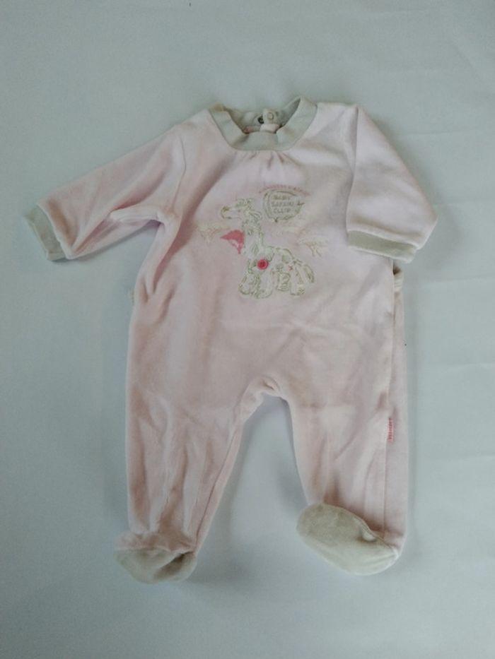 lot de 4 pyjamas 3 mois fille - 59-60cm - photo numéro 2