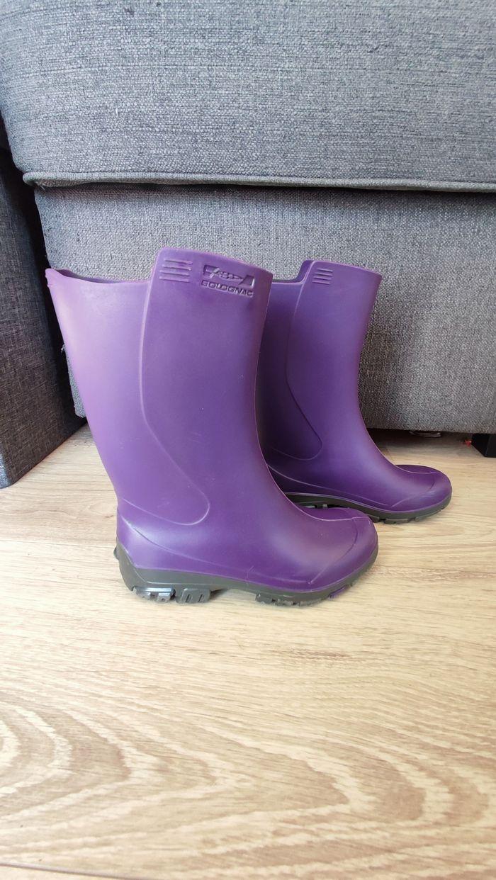 Bottes de pluie fille Solognac Decathlon - photo numéro 5