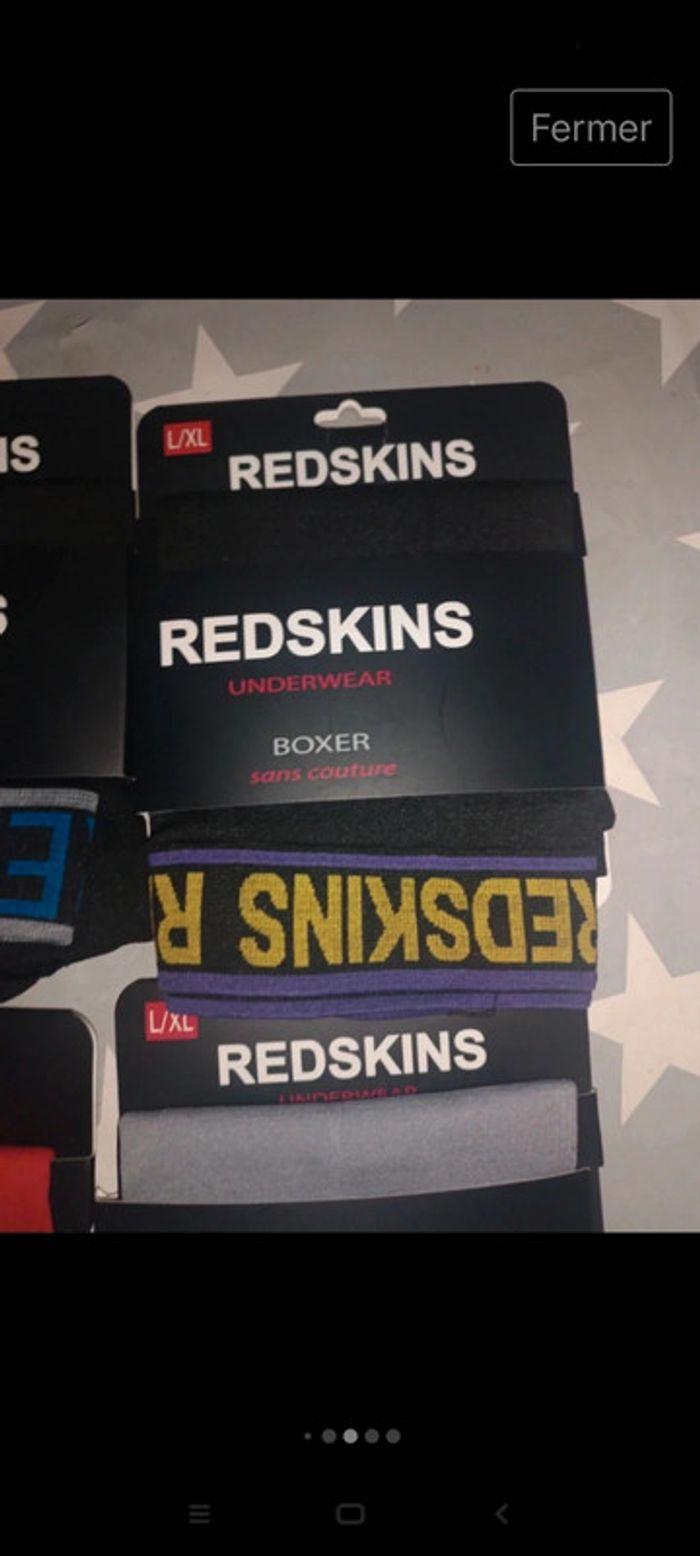 Lot de 4 boxers redskins L/XL - photo numéro 4