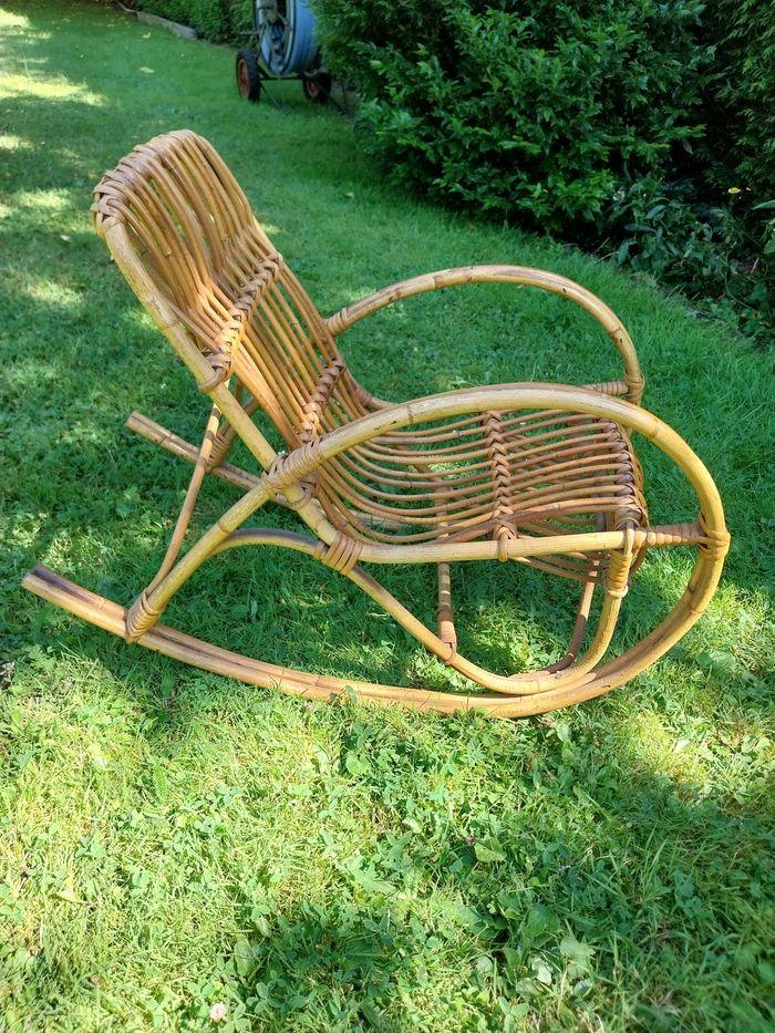 Chaise à bascule enfant vintage - photo numéro 6