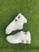 Nike shox enigma 9000 triple White  size 36