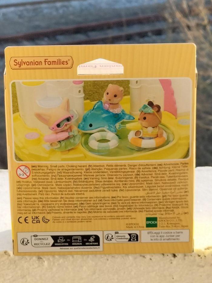 Sylvanian famille le trio des bébés à la piscine - photo numéro 3