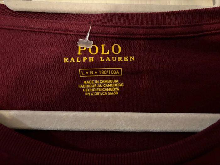 T-shirt Ralph Lauren Manche longue - photo numéro 4