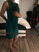 Robe verte zara t xs