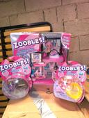 Maison zoobles + 2 figurines