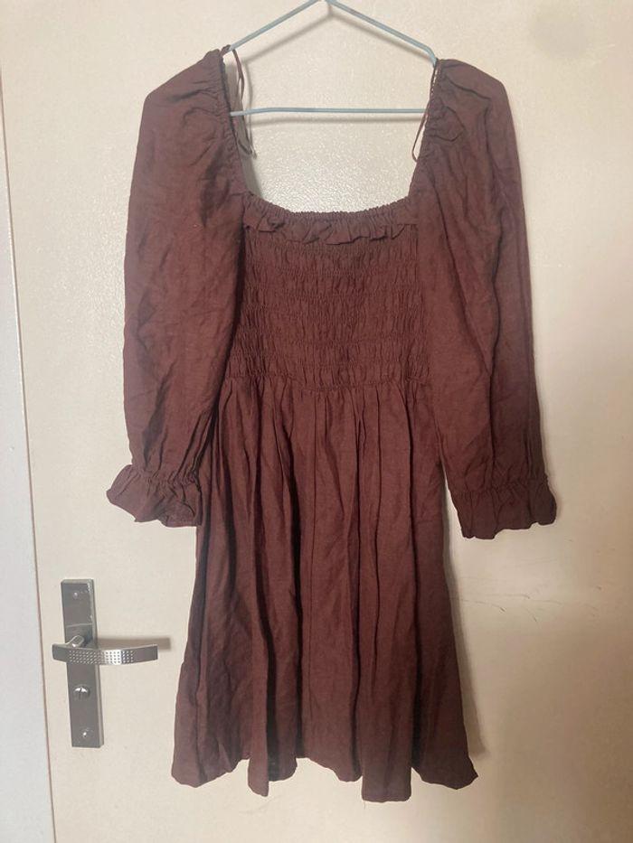 Robe marron chocolat neuve New look - photo numéro 7