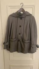 Manteau court chaud, Bill tornade, gris, taille 36