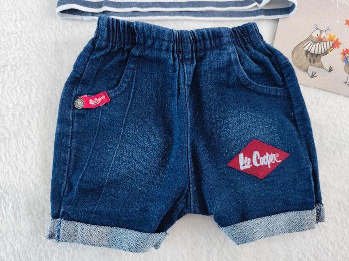 Short et tee-shirt Lee Cooper bébé 6Mois - photo numéro 2