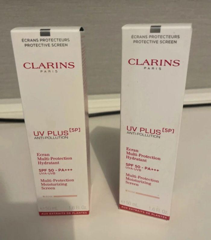 Clarins lot de 2 UV + spf 50 - photo numéro 1