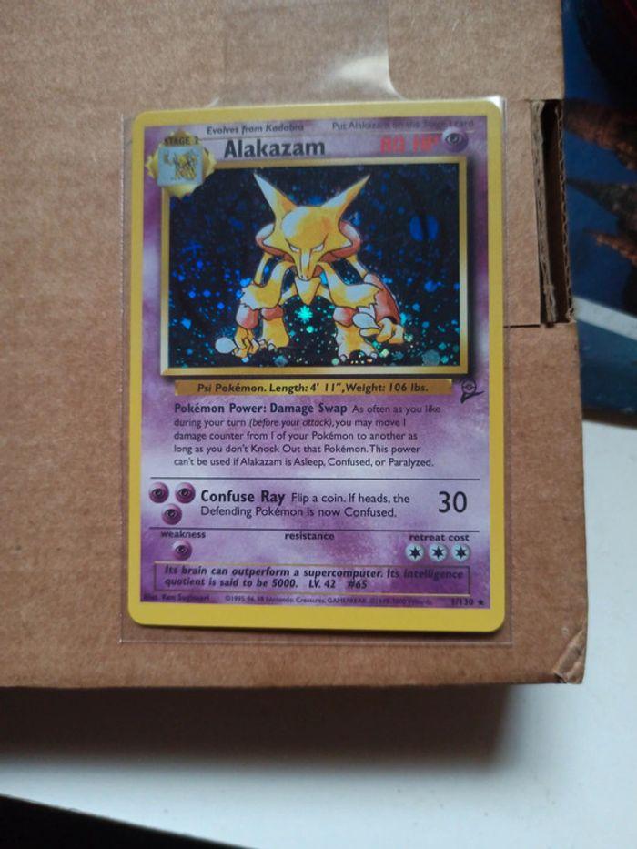 Alakazam Holo Set de Base Carte Pokémon - photo numéro 1