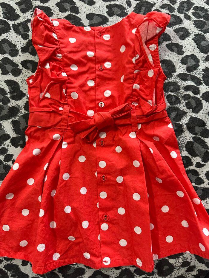 Robe rouge à pois 18 mois - photo numéro 2