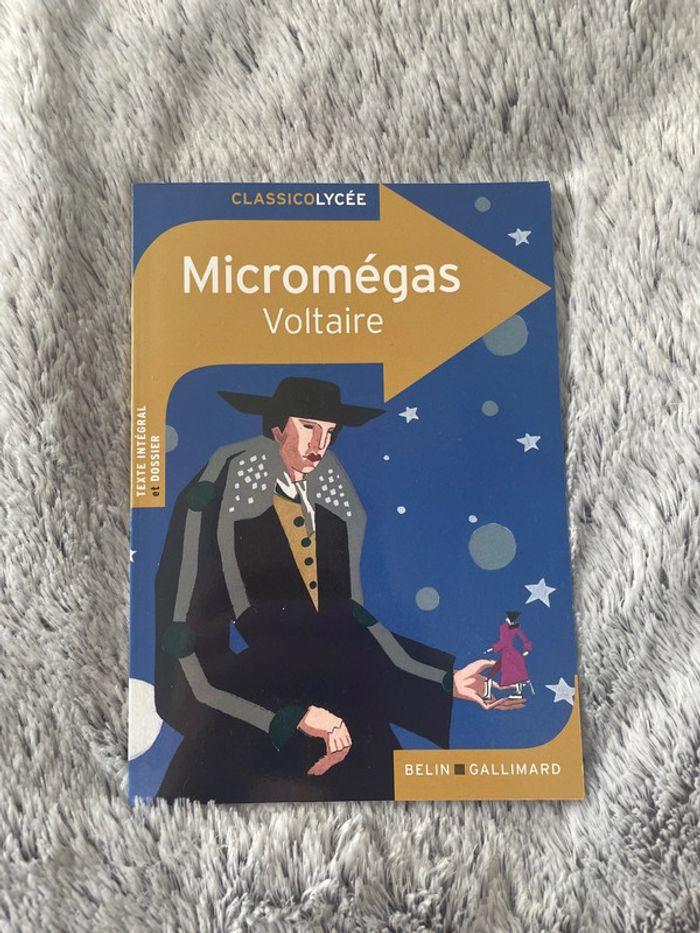 Livre micromégas de Voltaire - photo numéro 1