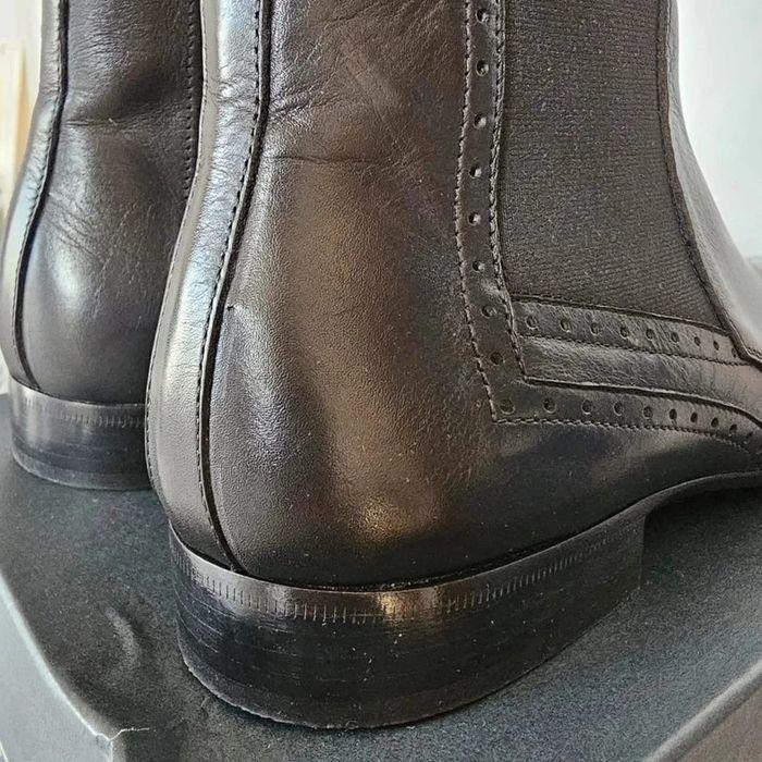 Magnifique boots en cuir made in italy 43 - photo numéro 5